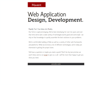 Tablet Screenshot of mavient.com